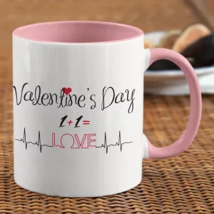 Tasse: 1+1= Love Valentines Day