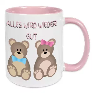 Tasse Alles wird wieder gut (Mädchen)