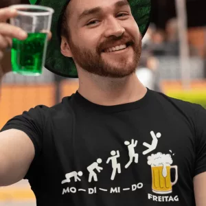 T-Shirt Formkurve Biersprung
