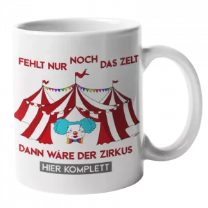 Tasse Zirkus komplett