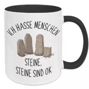 Tasse Ich hasse Menschen