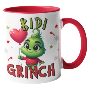 Bedruckte Tasse. Kidi Grinch