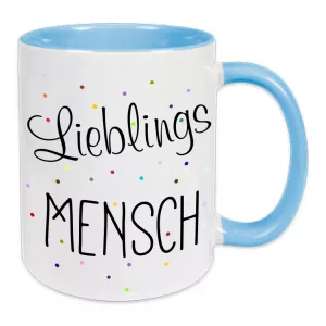 Tasse Lieblingsmensch Pünktchen