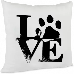Kissen Love Pfote