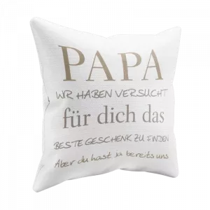Geschenk Kissen Papa