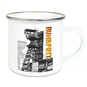 Vintage Emaillebecher “Ruhrpott”