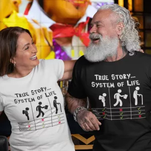 T-Shirt System of Life – Einfach lustig – Jokerprint.de