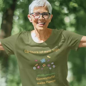 Großartiges T-shirt mit hochwertigem Druck. Perfekt für alle Hobby Gärtner