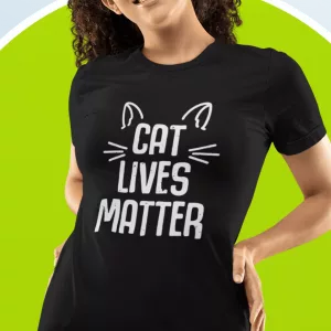 T-Shirt Cat Lives Matter