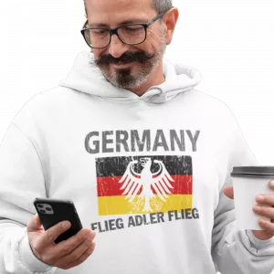 Hoodie Flieg Adler flieg