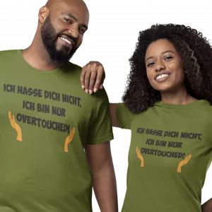 T-Shirt ICH HASSE DICH NICHT