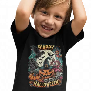 T-Shirt Happy Halloween Kindershirt
