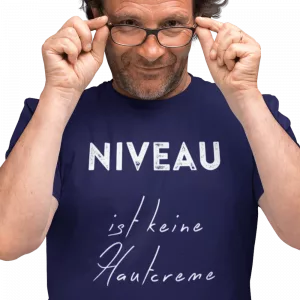 T-Shirt NIVEAU ist keine Hautcreme