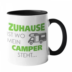Tasse Zuhause ist wo mein Camper steht