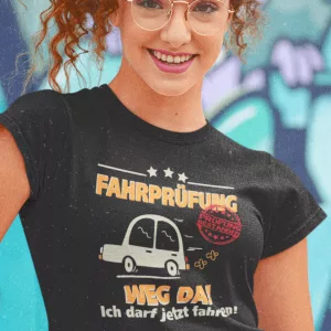 T-Shirt Führerschein bestanden