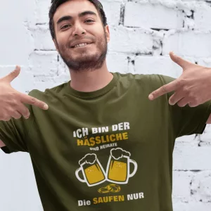 T-Shirt Der hässliche Heiratet